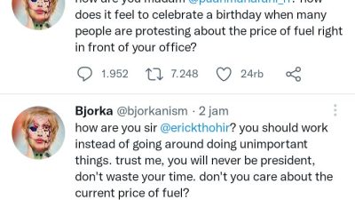 Puan Erick Thohir Bjorka