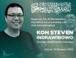 Innalillahi, Pendiri Mualaf Center Indonesia, Koh Steven Indra Wibowo, Wafat