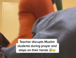 Video: Guru di AS Ngoceh dan Lewati Murid Muslim yang sedang Salat