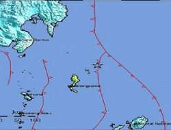 Pagi Ini, 3 Gempa Bermagnitudo Lebih dari 5, Guncang Melonguane, Sulut