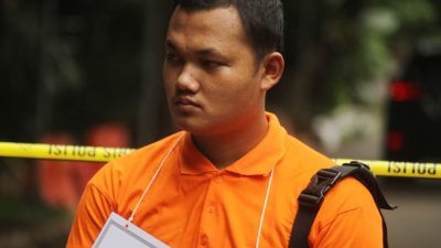 Tampang Anggota Densus 88 Haris Sitanggang, Pembunuh Sopir Taksi Online