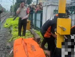 Paksa Buka Palang Perlintasan, Pemotor Tewas Tertabrak KA