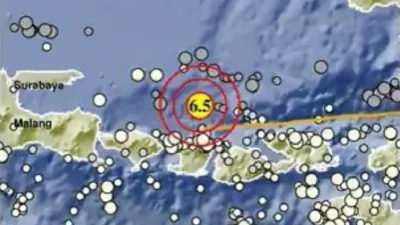 Gempa M 6,5 di Lombok Utara