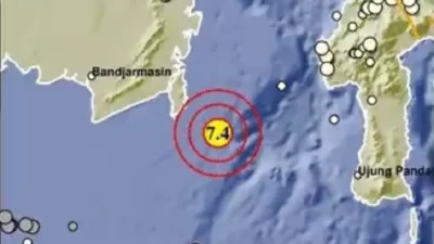 Gempa M 7,4 di Tanah Bumbu Kalsel