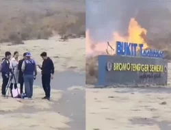 Menyoal Kebakaran Bukit Teletubbies di Gunung Bromo