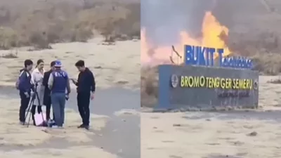 Menyoal Kebakaran Bukit Teletubbies di Gunung Bromo