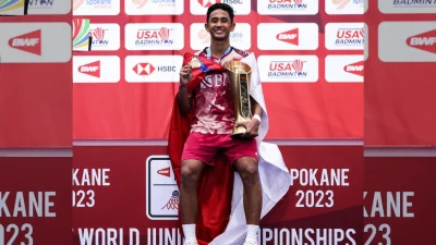 Juarai BWF World Junior Championships 2023, Alwi Farhan Cetak Sejarah!