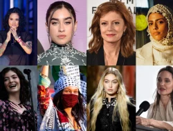 8 Artis Dunia Wanita Ini Terang-terangan Bela Palestina!