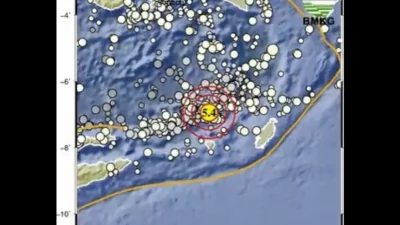 Gempa M 5,4 Guncang Maluku Tenggara Barat