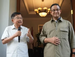 JK Resmi Dukung AMIN di Pilpres 2024