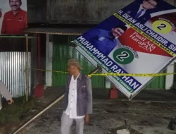 Kesetrum, Pemasang Baliho Caleg di Padang, Tewas