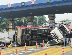 Biang Kerok Kecelakaan Beruntun di Gerbang Tol Halim Utama