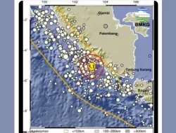 Gempa M 5,1 Guncang Bengkulu, Terasa di Liwa, Lampung Barat