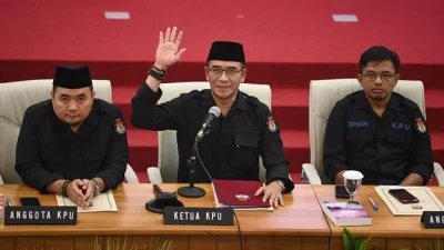 Suara Ketua KPU Bergetar saat Bacakan Pemenang Pilpres 2024