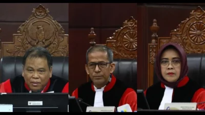 Putusan Sengketa Pilpres, 3 Hakim MK Dissenting Opinion