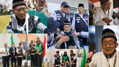 Usia 110 Tahun, Harjo Mislan Jemaah Haji Tertua Indonesia