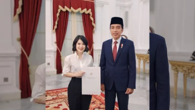 Grace Natalie Stafsus Jokowi