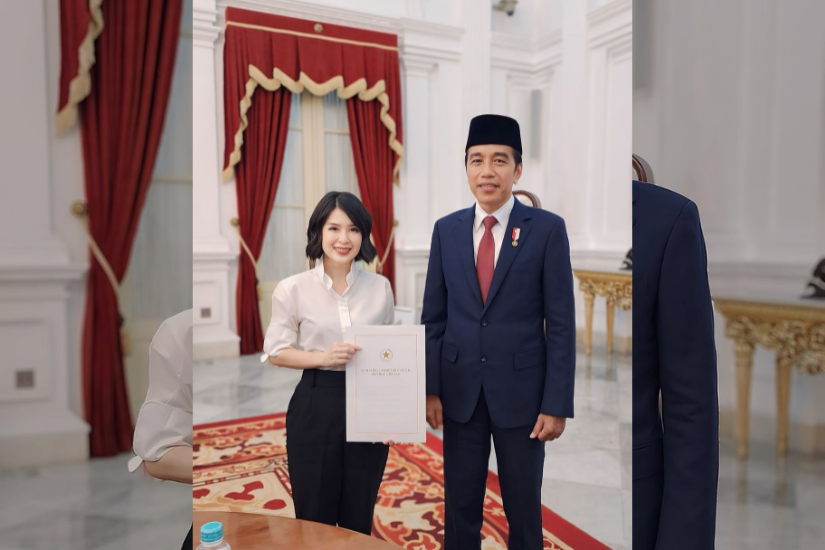Grace Natalie Stafsus Jokowi