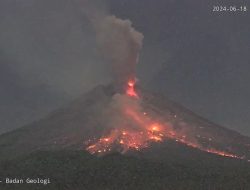 Gunung Merapi Keluarkan Awan Panas Guguran hingga 1,5 Km